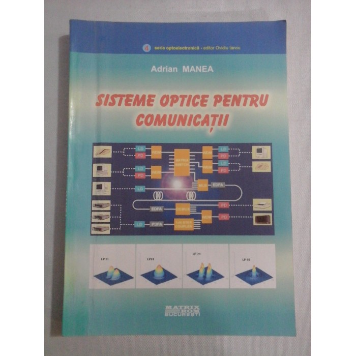 SISTEME OPTICE PENTRU COMUNICATII - Adrian MANEA SISTEME OPTICE PENTRU COMUNICATII - Adrian MANEA